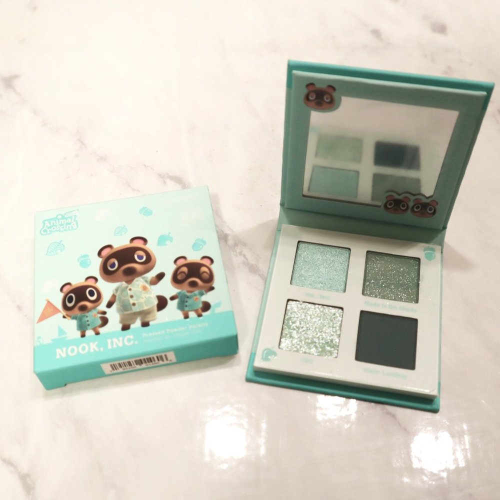 Animal Crossing Colourpop Nook Eyeshadow Palette